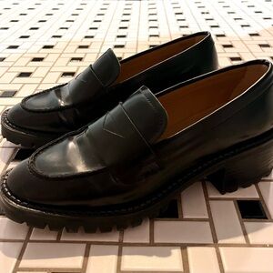 & Other Stories Glossy Black Loafers